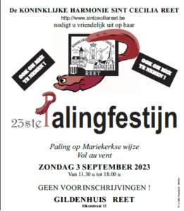 Palingfestijn op 3 september 2023